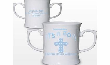 Cross Its a Boy Loving Mug