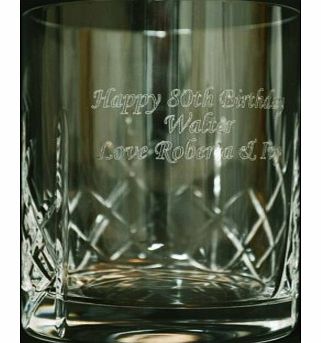 Crystal Whisky Tumbler 4249