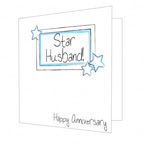 Dad Card Blue Star