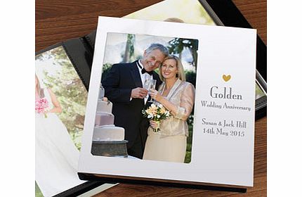 Decorative Golden Anniversary Photo