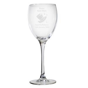 Designer Hats Wine Glass