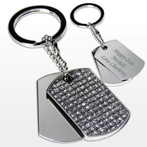 Diamante Keyring