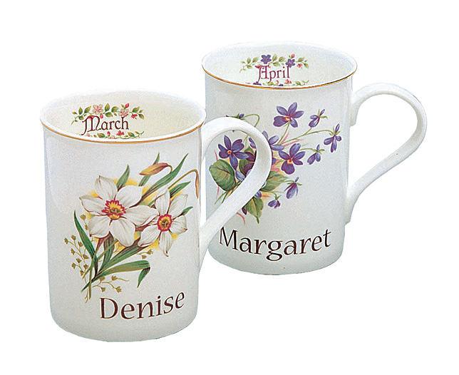 Flower of the Month Mug