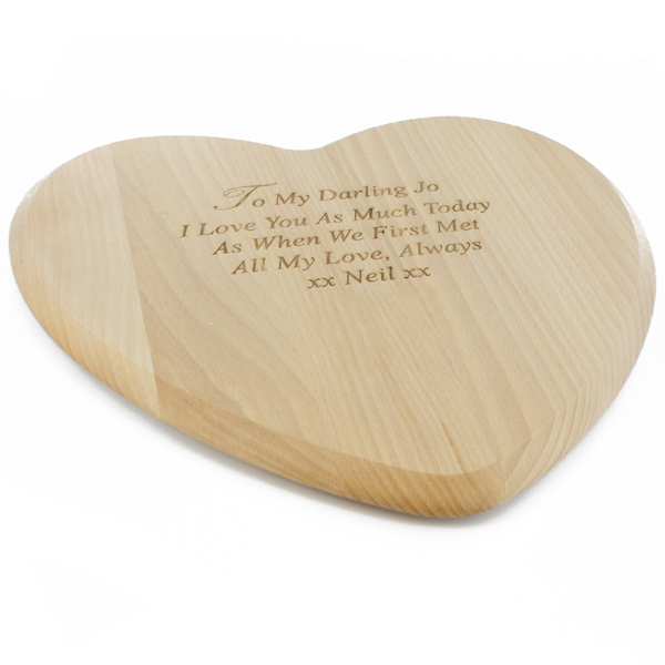 Heart Chopping Board