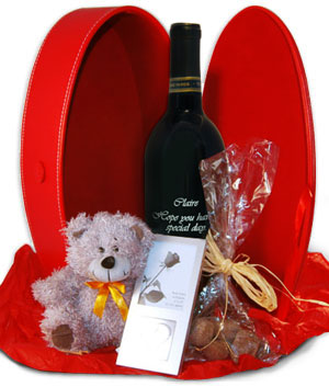 personalised I Love You Hamper