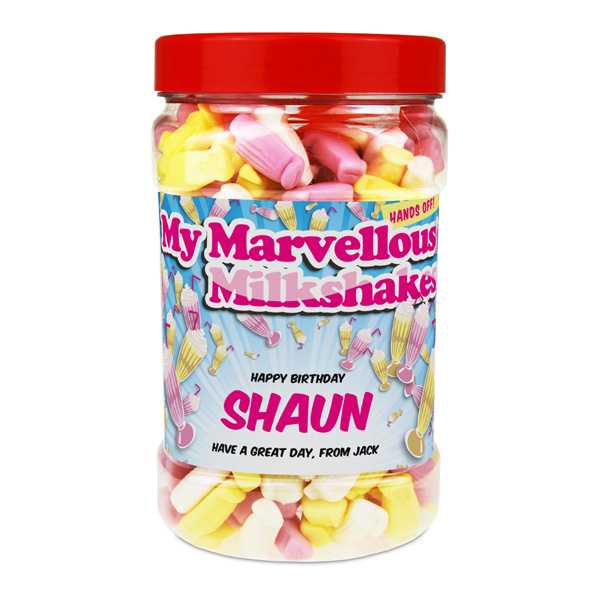 Milkshake sweets Sweet Jar