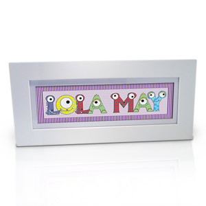 Monster Name Frame For Girls