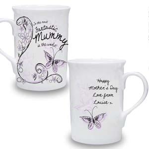 Pastel Butterfly Mug