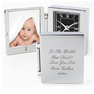 Photo Frame Travel Clock