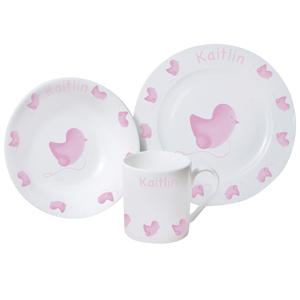 Pink Chick Breakfast Set