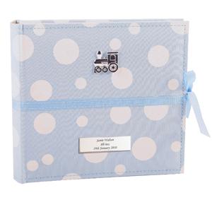 Polka Dot Blue Photo Album