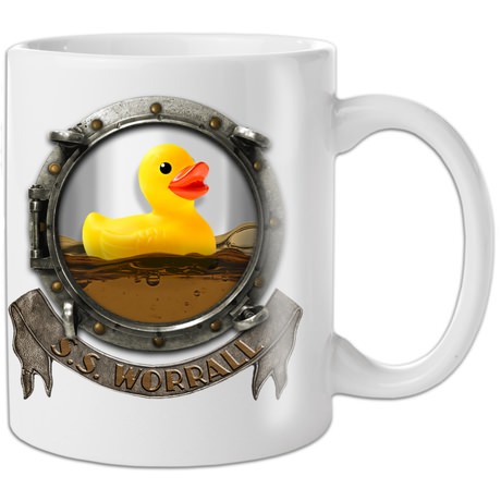 Porthole Duck Mug