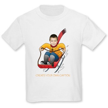 Personalised Sledge T-Shirt