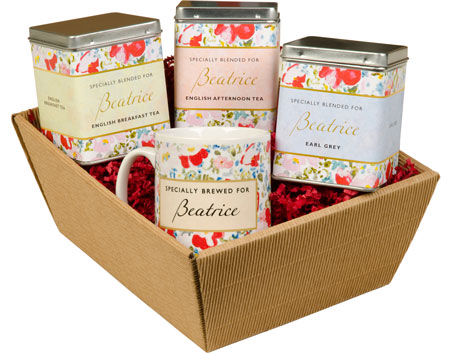 Tea Gift Set - Floral Design