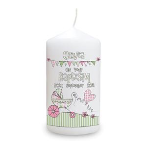 Whimsical Pram Candle