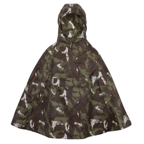 Boy` Bug Camo Poncho