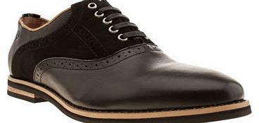 mens peter werth black nesbitt saddle shoes