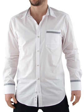 White Trim Shirt