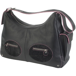 Leather Hobo Baby Changing Bag