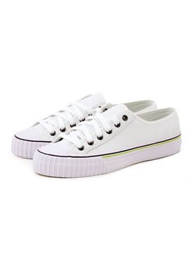 White Centre Lo Riess Trainers