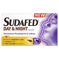 Sudafed Day & Night 16 Capsules