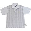 Chequered Premium Polo Shirt (White)