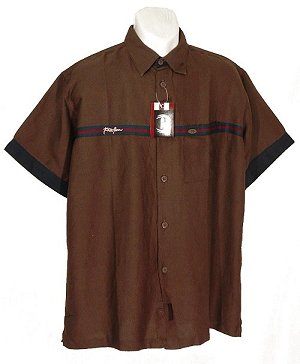 Short Sleeve Shirt Chocolate