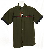 Short Sleeve Shirt Olive Size Medium