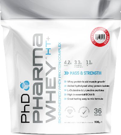 PhD Supplements, 2102[^]0138727 PhD Pharma Whey Strawberry