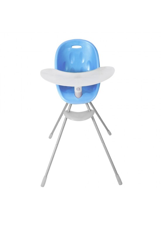 Poppy Highchair-Bubblegum Blue