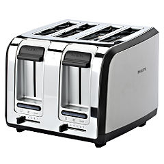 4 Slice Toaster Stainless Steel