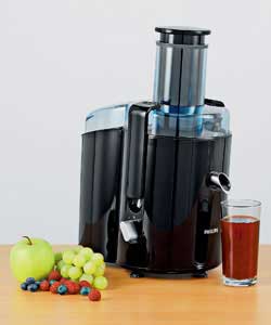 Black Gloss Whole Fruit Juicer