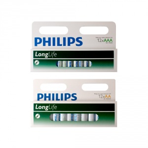 Longlife AA & AAA Zinc Carbon Batteries