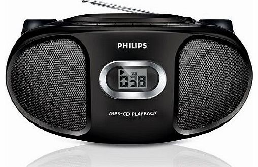 radioreg. az 305 black cd, mp3, FM radio, audio, black