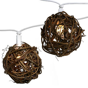 Vine Ball Line Lights- Single String