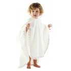 Poncho Bath Towel - Spotty Trim