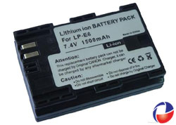 PicStop - Value Canon LP-E6 Equivalent Digital Camera Battery by