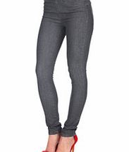 Funky Foxy grey cotton blend jeggings