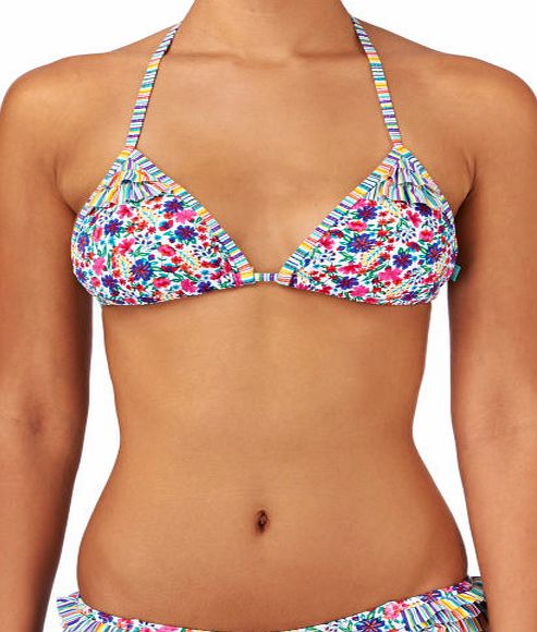 Womens Piha Tinkerbell Frill Triangle Bikini