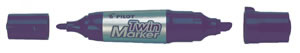 BegreeN Twin Permanent Marker Black Ref