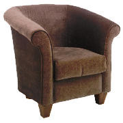 Occasional Chair, Velvet Mocha