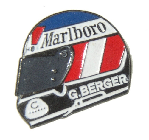 Berger Helmet Black Trim Pinbadge