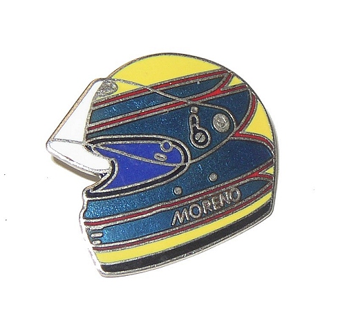 Moreno Helmet Pinbadge