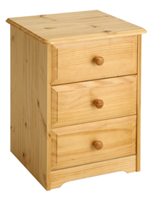 BEDSIDE CABINET 3 DRAWER BALMORAL