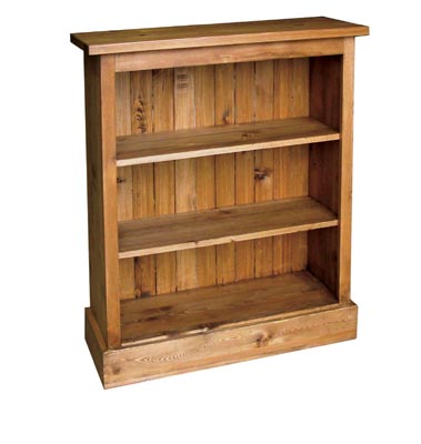 pine BOOKCASE 3FT 6IN BOSTON