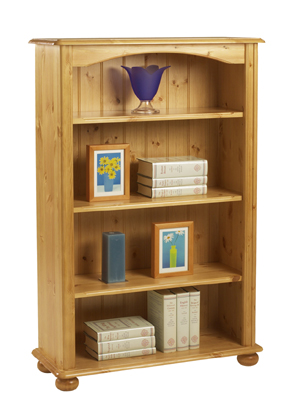 pine Bookcase 49in x 32in Deep Corndell Harvest