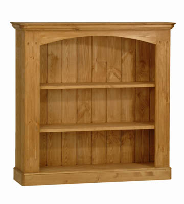 PINE BOOKCASE 4FT 4INx4FT 6IN BALMORAL