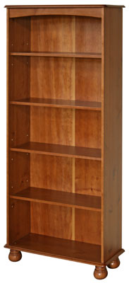 BOOKCASE 5 SHELF 65IN x 30IN DOVEDALE