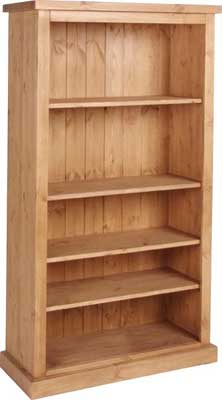 pine BOOKCASE 60.5IN x 32IN CHUNKY DEVONSHIRE