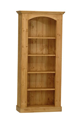 PINE BOOKCASE 6FT 8INx3FT 1IN BALMORAL